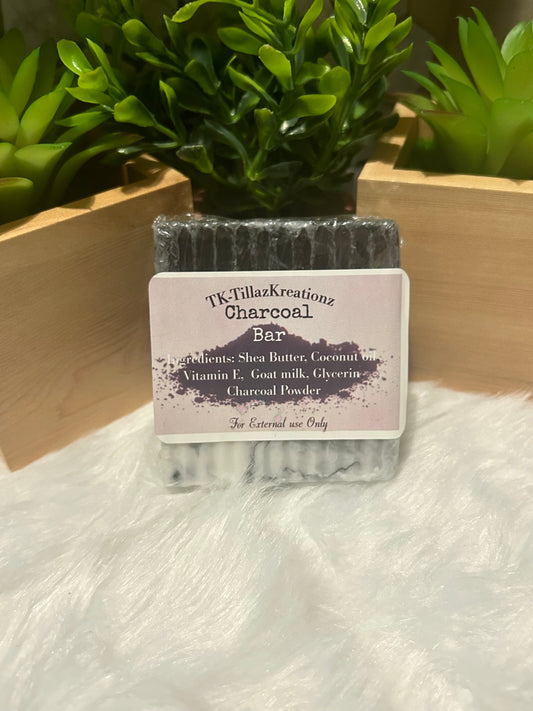 Charcoal soap